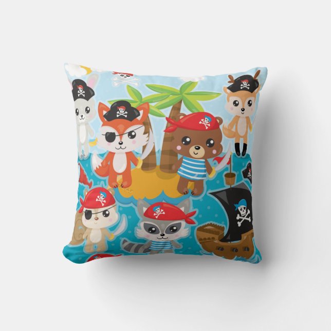 bemanning piraat kussen (Voorkant)