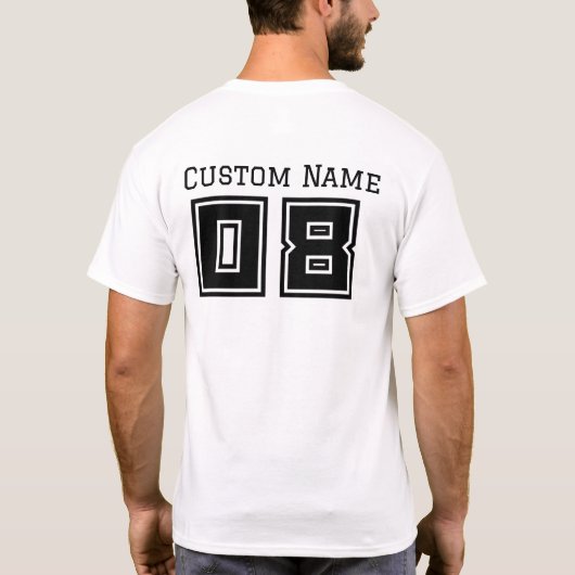 bemanning van de achtste graad t-shirt (Achterkant)