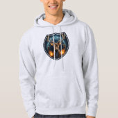 bemanning van de kerstman hoodie (Voorkant)
