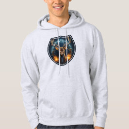 bemanning van de kerstman hoodie