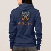 bemanning van de kerstman hoodie (Achterkant)