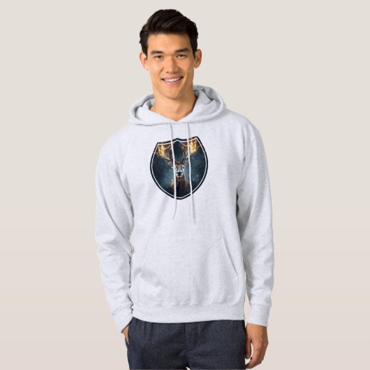 bemanning van de kerstman hoodie (Voorkant volledig)