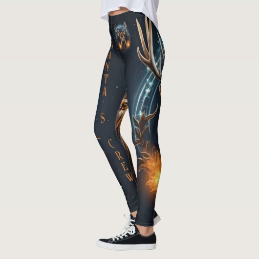bemanning van de kerstman leggings (Links)