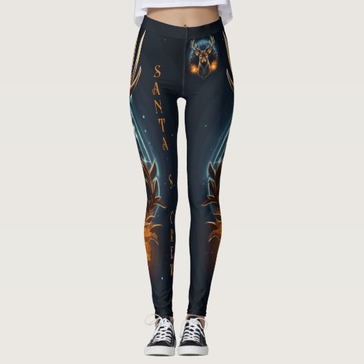 bemanning van de kerstman leggings (Voorkant)