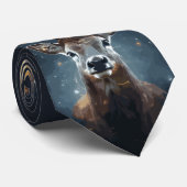 bemanning van de kerstman stropdas (Opgerold)