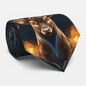 bemanning van de kerstman stropdas (Opgerold)