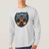 bemanning van de kerstman t-shirt (Voorkant)