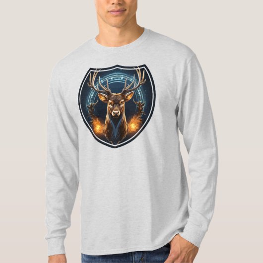 bemanning van de kerstman t-shirt (Voorkant)