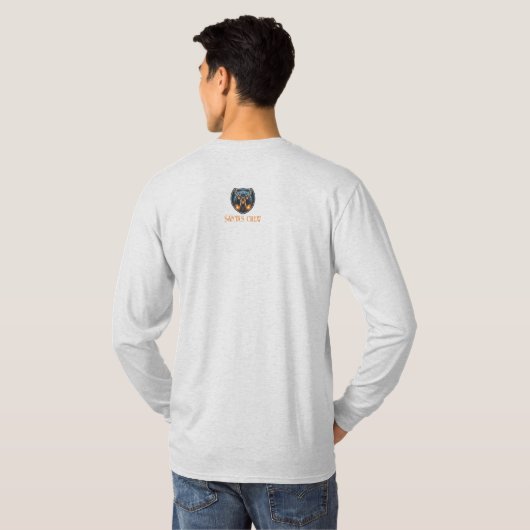 bemanning van de kerstman t-shirt (Achterkant volledig)