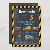 BEMANNING VOOR DE BELASTING VAN VUN BIRTHDAY PARTI KAART (Voorkant / Achterkant)