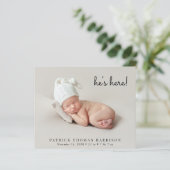 Bemanningsaankondiging budget voor minimale fotoco (Staand voorkant)