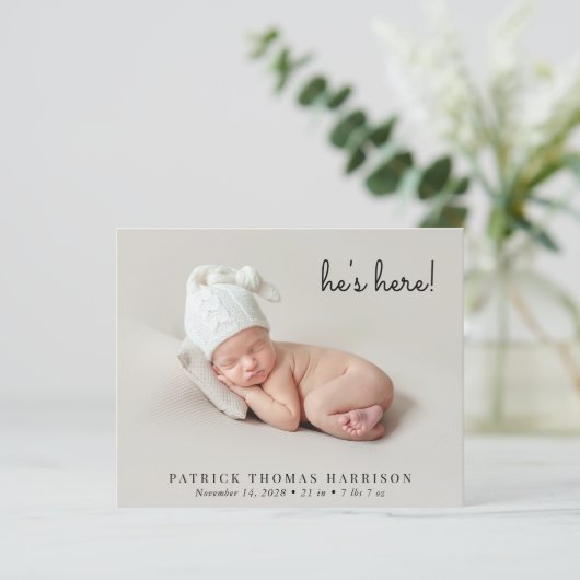 Bemanningsaankondiging budget voor minimale fotoco (Staand voorkant)