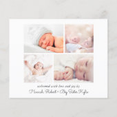 Bemanningsaankondiging budget voor minimale fotoco (Achterkant)