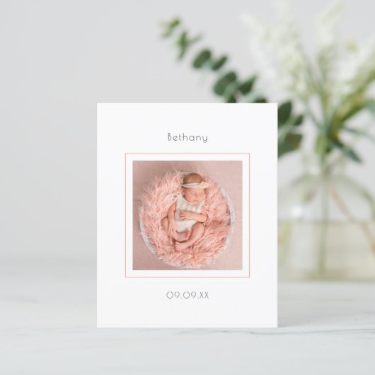 Bemanningsaankondiging budgettaire minimumfoto bab (Staand voorkant)