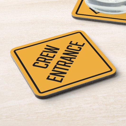 Bemanningsingang Hard Plastic Onderzetter (Linkerzijde)