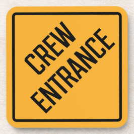 Bemanningsingang Hard Plastic Onderzetter