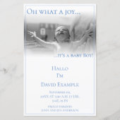 Bemanningskaart met baby (Voorkant)