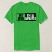 Bemanningslid 2 van het show t-shirt (Design voorkant)