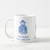 Bemanningslid - Naam kan worden gepersonaliseerd Koffiemok (Links)