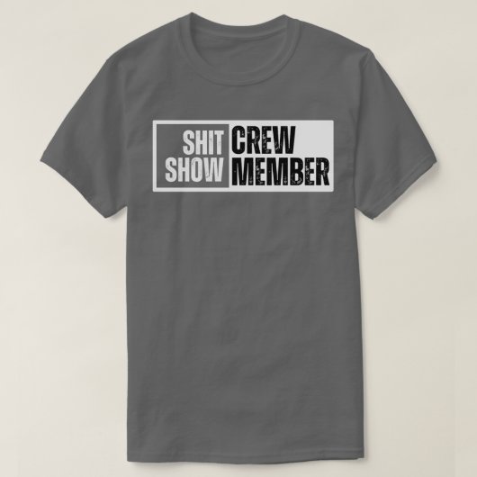 Bemanningslid van het show 15 t-shirt (Design voorkant)
