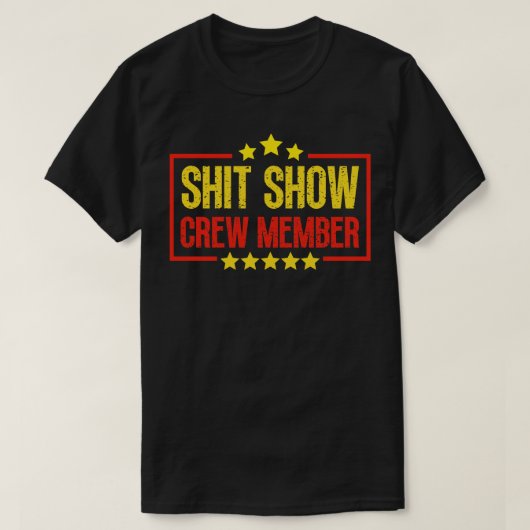 Bemanningslid van het show 22 t-shirt (Design voorkant)