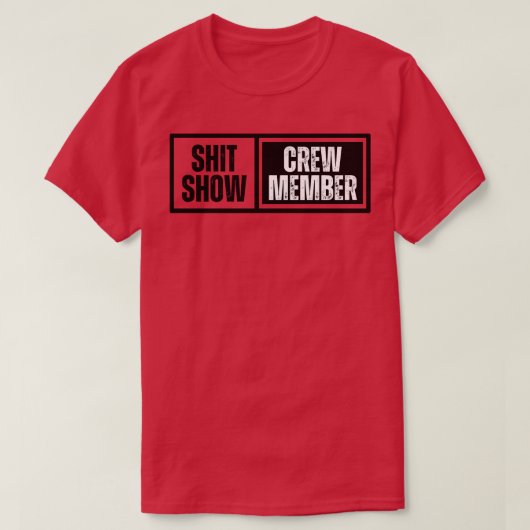 Bemanningslid van het show 41 t-shirt (Design voorkant)