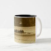 BemanningsMok Tweekleurige Koffiemok (Voorkant rechts)