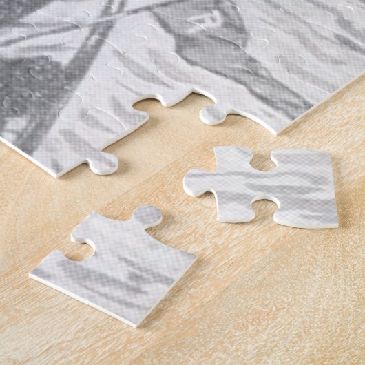  bemanningsrijzen met veel toeschouwers legpuzzel (Zijkant)