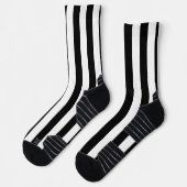 Bemanningssokken, Balck en White Stripe Sokken (Links)