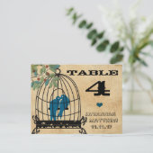 Bemanningstabel nummer van de houten korrel briefkaart (Staand voorkant)