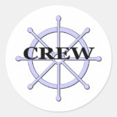 Bemanningswiel Sticker (Voorkant)
