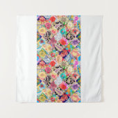 Bembroidery floral neckline patroon met bloemen en wandkleed (Voorkant (horizontaal))