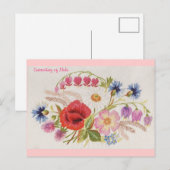 Bembroidery of Muhu Briefkaart 1 (Voorkant / Achterkant)