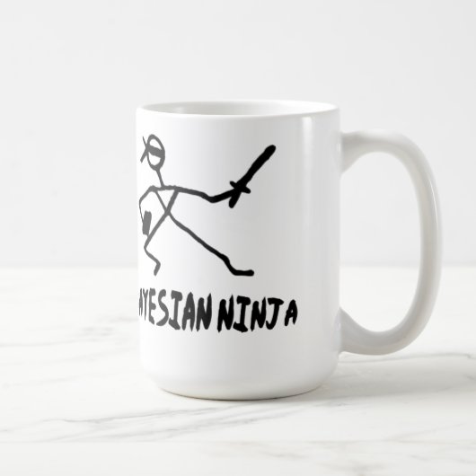 Bemiddel op wiskunde terwijl de drink van druiven  koffiemok (Rechts)