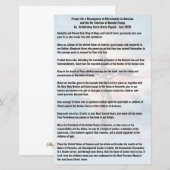 Bemiddel voor het President Trump en de Verenigde  (Voorkant / Achterkant)