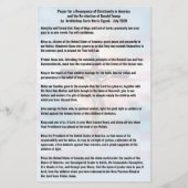 Bemiddel voor het President Trump en de Verenigde  (Voorkant)