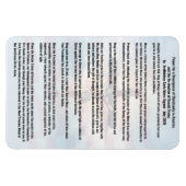 Bemiddel voor het President Trump en de Verenigde  Magneet (Horizontaal)