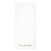 Bemiddel voor het President Trump en de Verenigde  Reclamekaart (Achterkant)