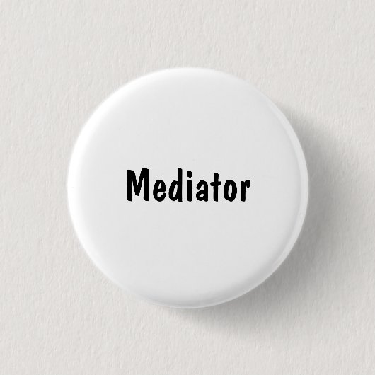 Bemiddelaar Ronde Button 3,2 Cm (Voorkant)