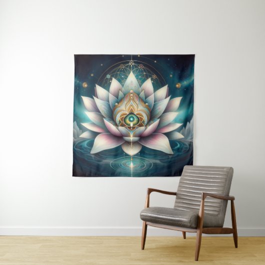 Bemiddeling Lotus Wandkleed (In situ)