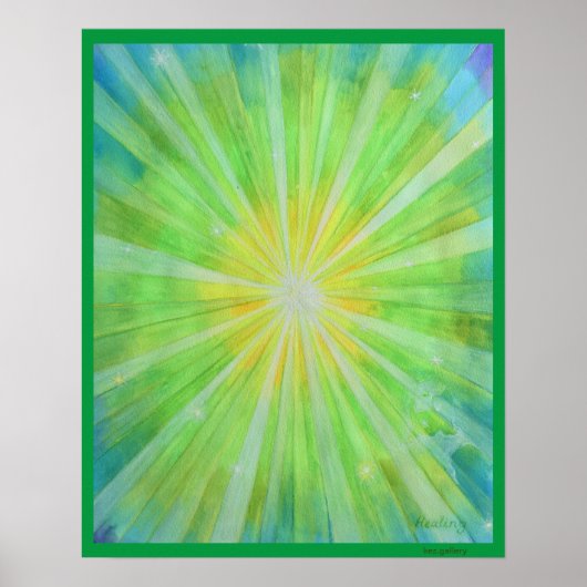 BEMIDDELING POSTER "GEZONDHEID" VREEDZAME CONTEMPL (Voorkant)