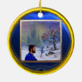 BEMIDDELING VAN EEN KNACHT KERAMISCH ORNAMENT (Achterkant)