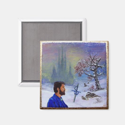 BEMIDDELING VAN EEN KNACHT MAGNEET (Voorkant / Achterkant)