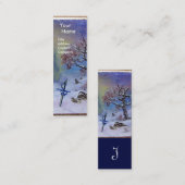 BEMIDDELING VAN EEN KNACHT-Monogram Mini Visitekaartje (Voorkant / Achterkant)