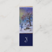 BEMIDDELING VAN EEN KNACHT-Monogram Mini Visitekaartje (Achterkant)