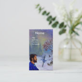 BEMIDDELING VAN EEN KNACHT-Monogram Visitekaartje (Staand voorkant)