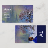 BEMIDDELING VAN EEN KNACHT-Monogram Visitekaartje (Voorkant / Achterkant)