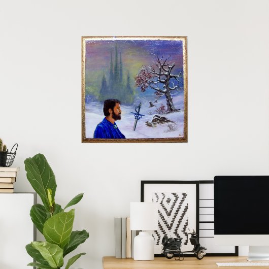 BEMIDDELING VAN EEN KNACHT POSTER (Thuiskantoor)