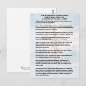 Bemiddeling voor President Trump en de Verenigde S Briefkaart (Voorkant / Achterkant)