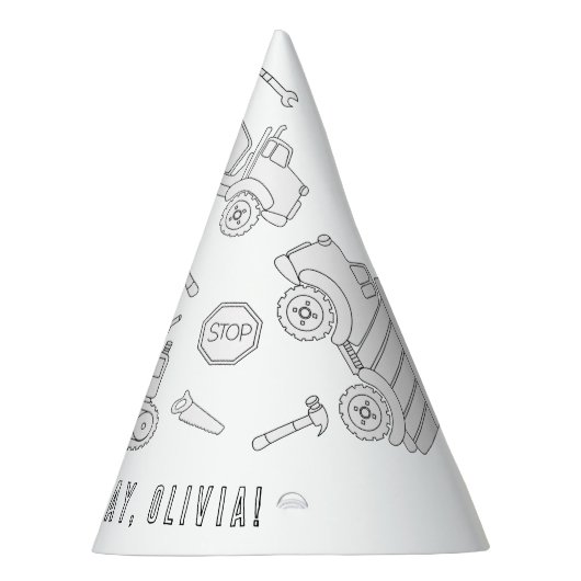 Bemiddelingspartner - kleur uw eigen Pet Feesthoedjes (Rechts)